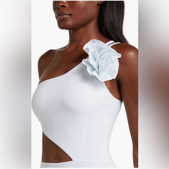 Ramy Brook Nyomi cutout flower swimsuit - Picture 4 of 6